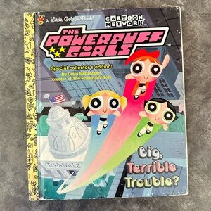 Powerpuff Girls Big, Terrible Trouble Book